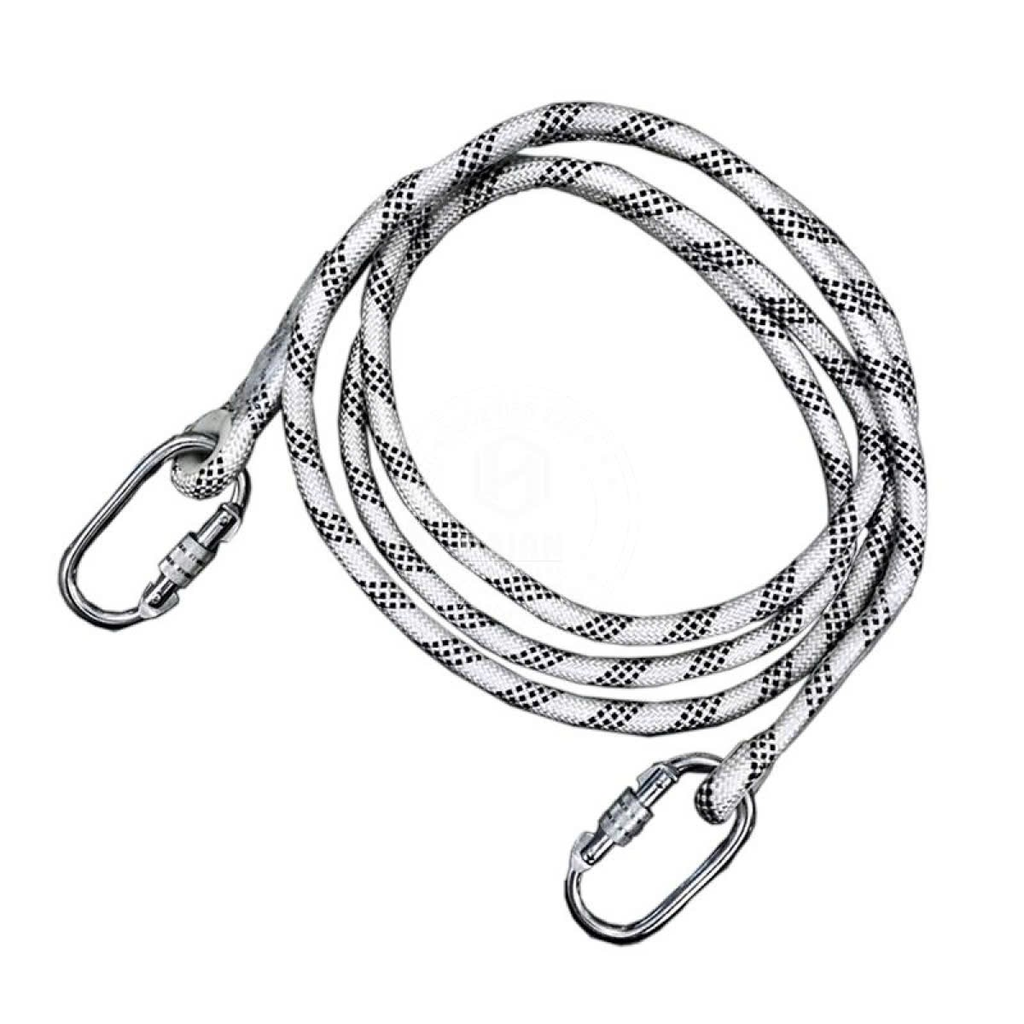 Dây cứu sinh 20m phi 16 (2 khoá D) -VN