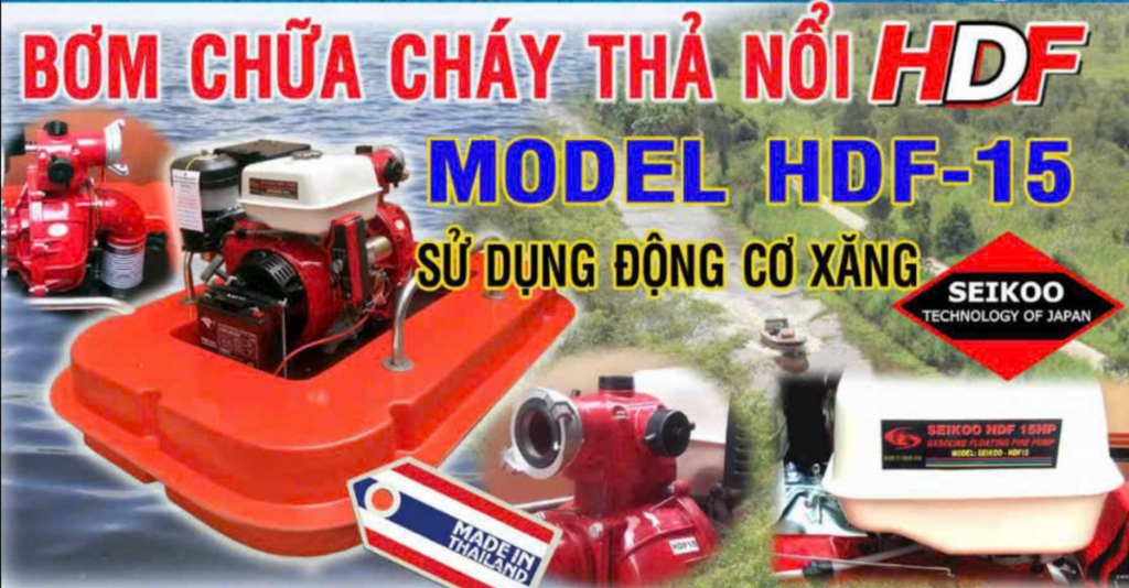 Floating fire pump HDF-15 - Thailand