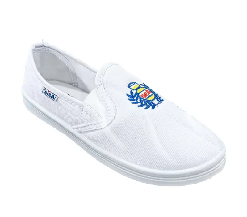 ASIA Women's canvas shoes, slip-on style, blue (35-39)