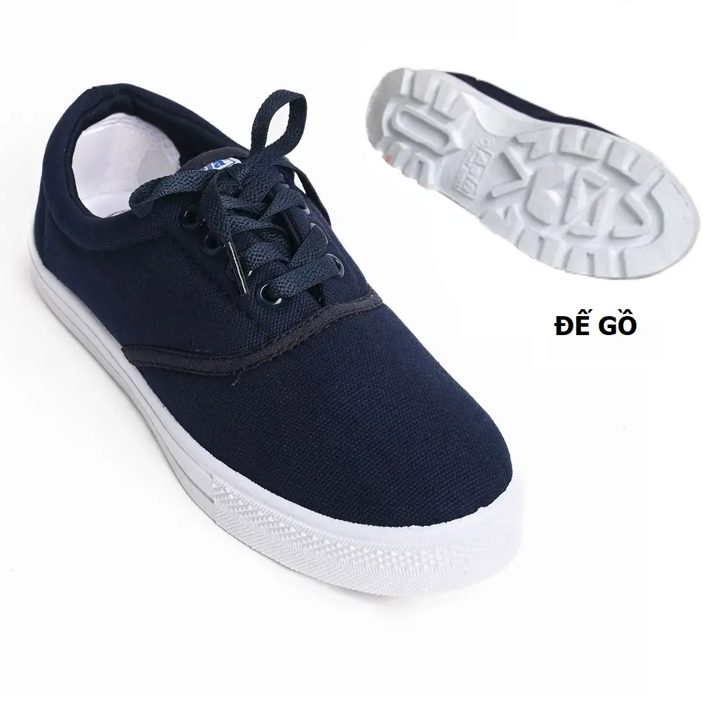 Giày vải ASIA M004 Nam cột dây, đế gồ (38-43)