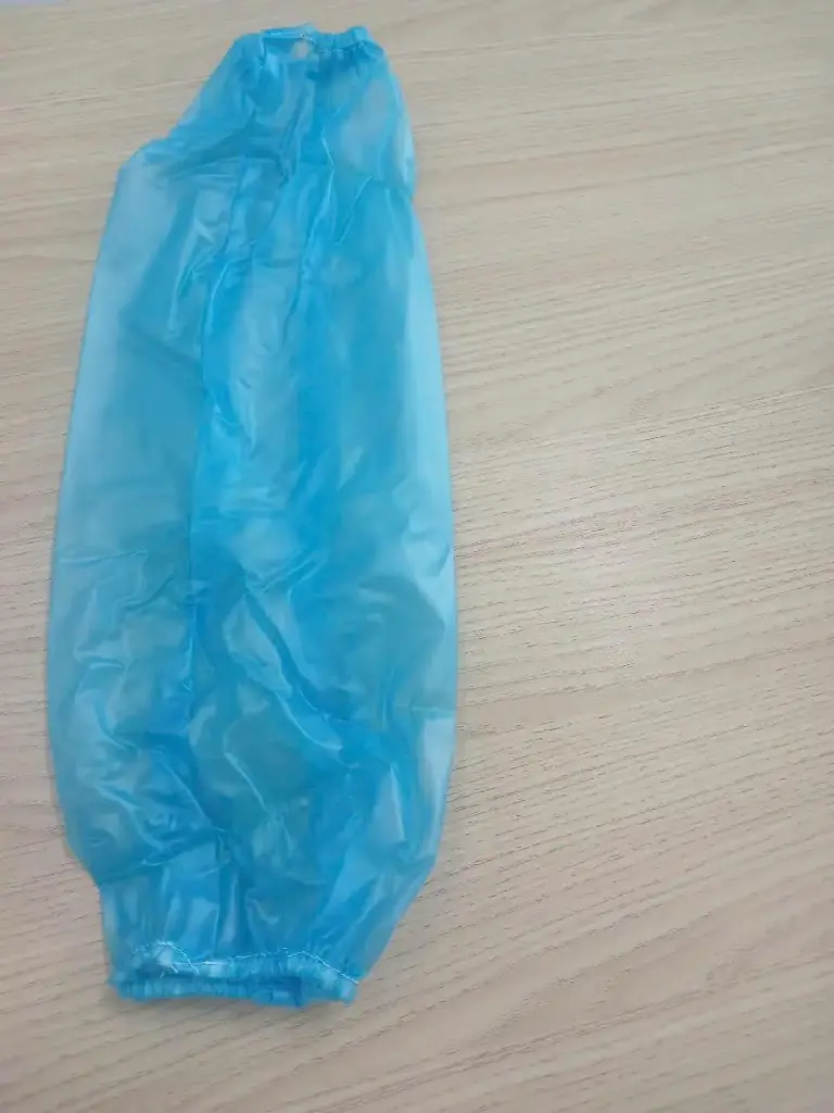 Ống tay nhựa xanh 