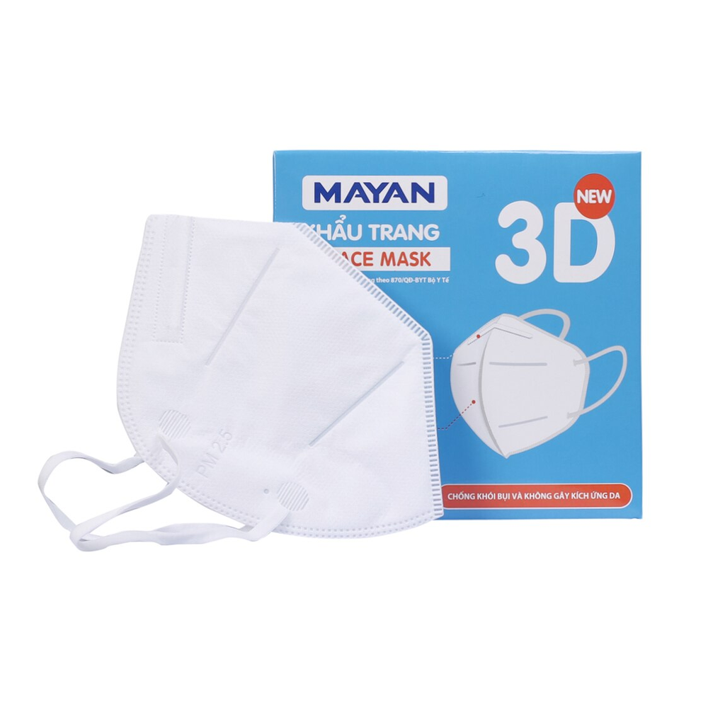 MAYAN 3D 4-layer PM2.5 mask