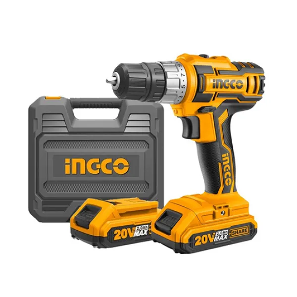 Máy Khoan INGCO CDLI200215 Dùng Pin 20V 