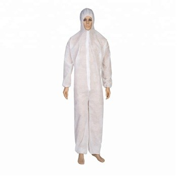 Bộ coverall áo liền quần vải không dệt
