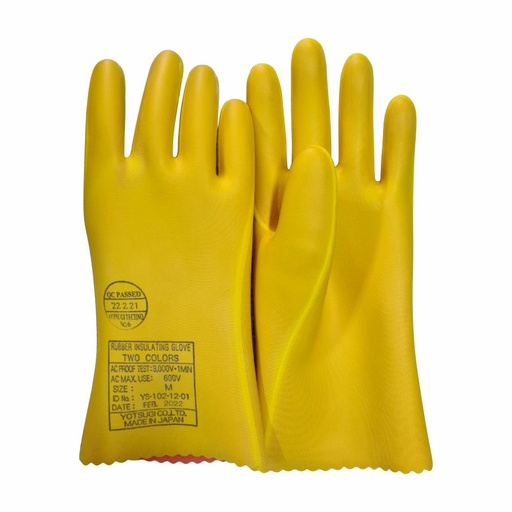 Găng tay cách điện 600V Yotsugi YS102-11 (2 lớp)