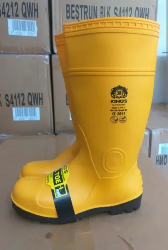 King's KV20Y yellow safety boots