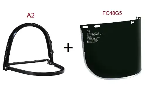 Tấm kính che mặt Blue Eagle A2+FC48G5