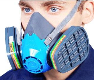 Half mask Russia Unix 1100 Silicone + 2 filter Unix 502 A2