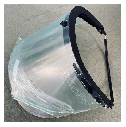Longdar H86+VCA85M Face Shield Set with Aluminum Frame