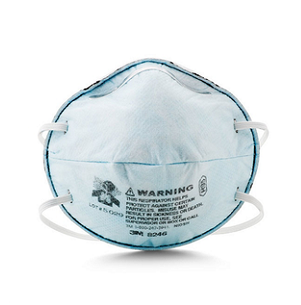 3M-8246 mask filters acid and gas